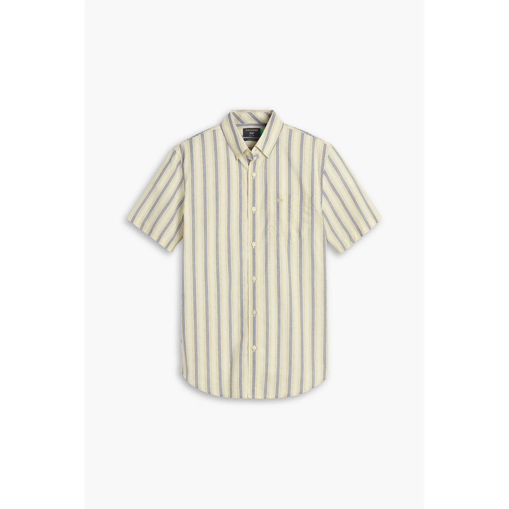Camisa Dockers Mangas Cortas Rayas Para Caballeros by Dockers