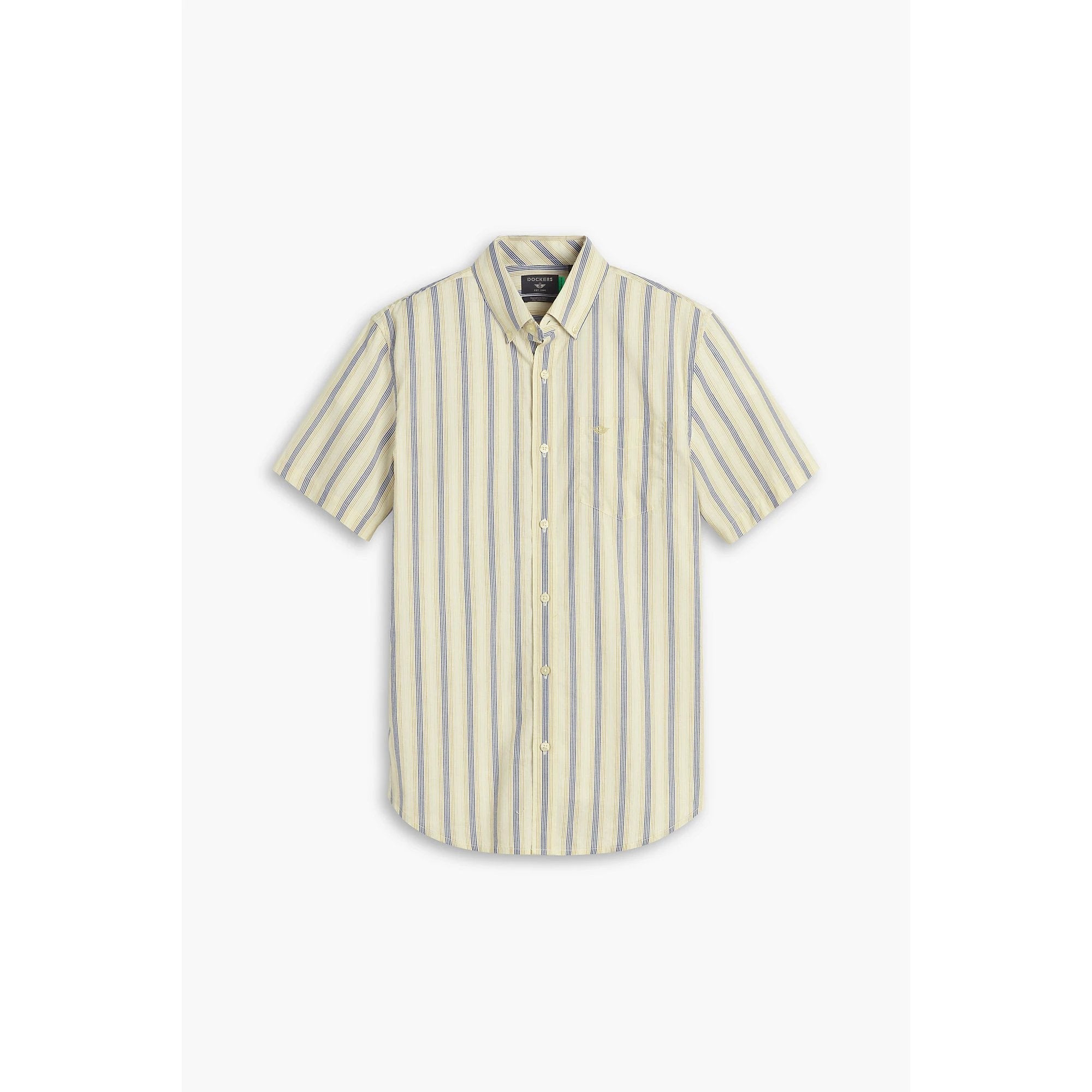 Camisa Dockers Mangas Cortas Rayas Para Caballeros by Dockers