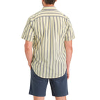 Camisa Dockers Mangas Cortas Rayas Para Caballeros by Dockers