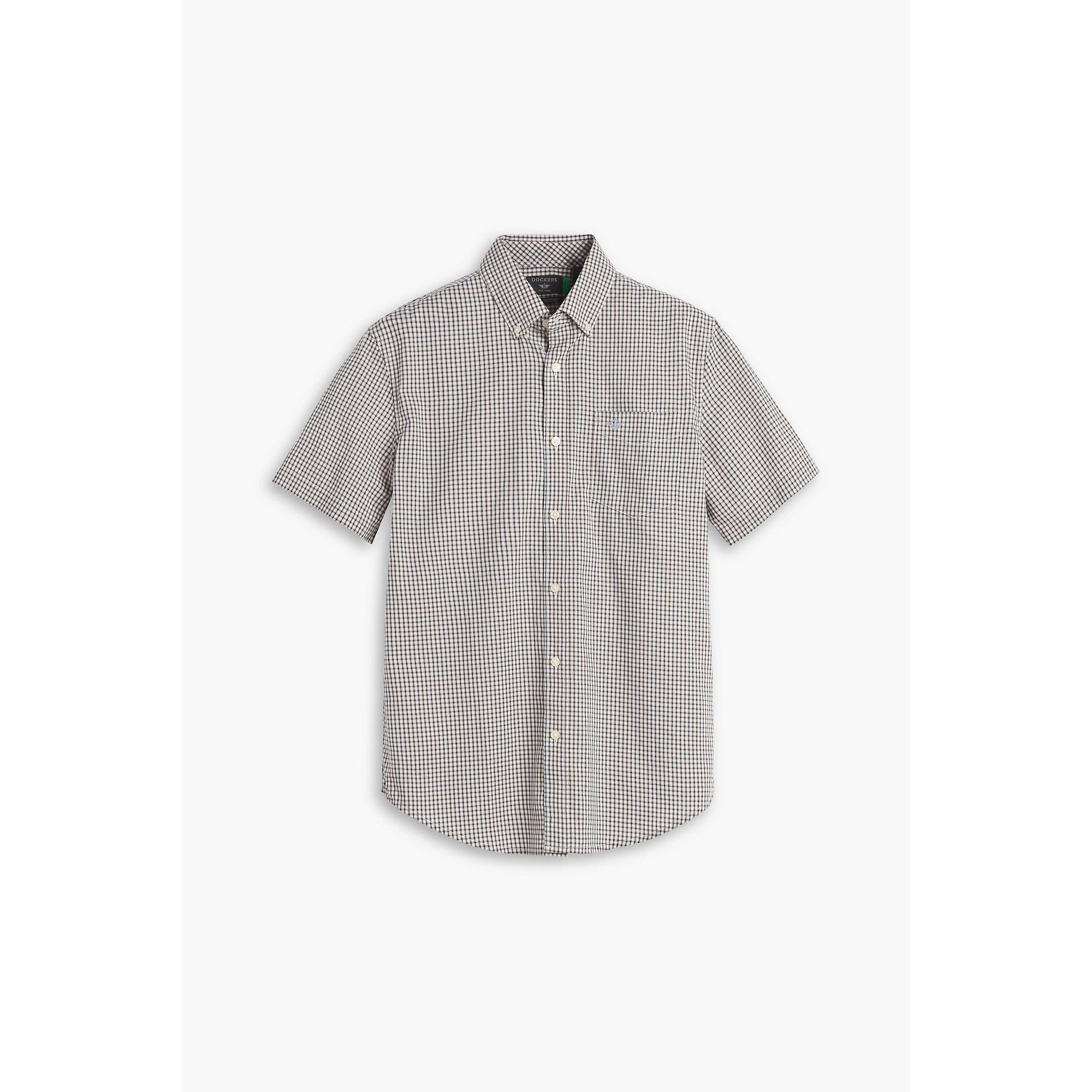 Camisa Dockers Mangas Cortas Cuadros Para Caballeros by Dockers
