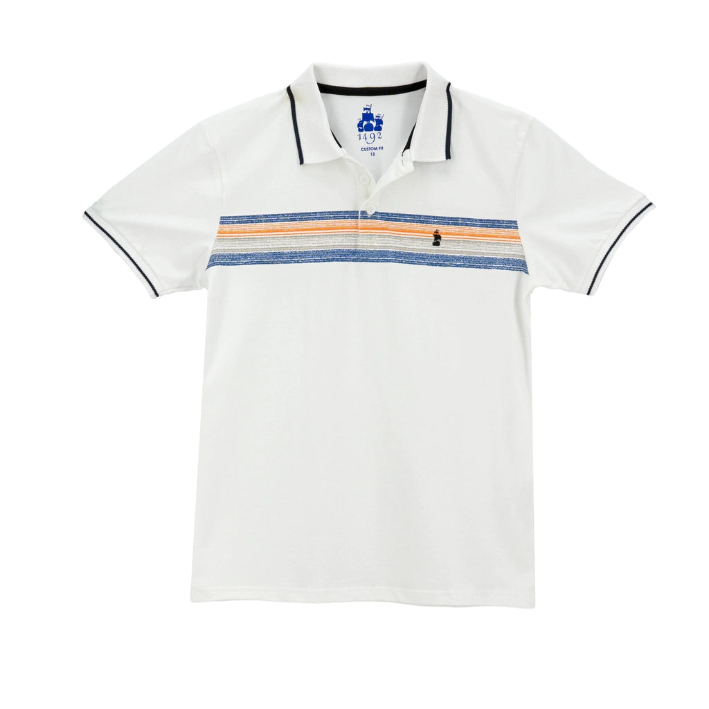 Poloshirt 1492 Mangas Cortas Rayas P/ Niños by 1492