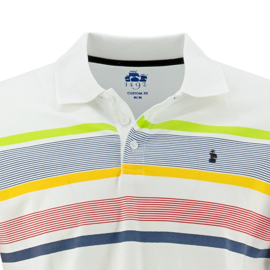 Poloshirt 1492 Mangas Cortas Rayas Para Niños by 1492