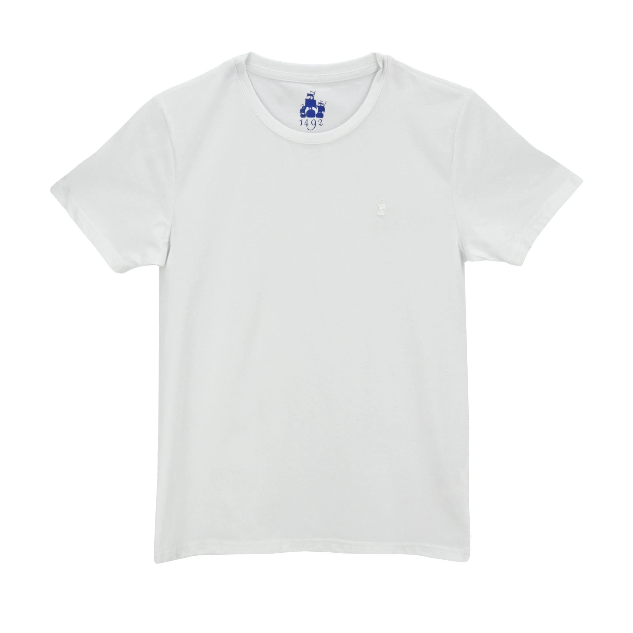 Camiseta 1492 Mangas Cortas Lisa Para Niños by 1492