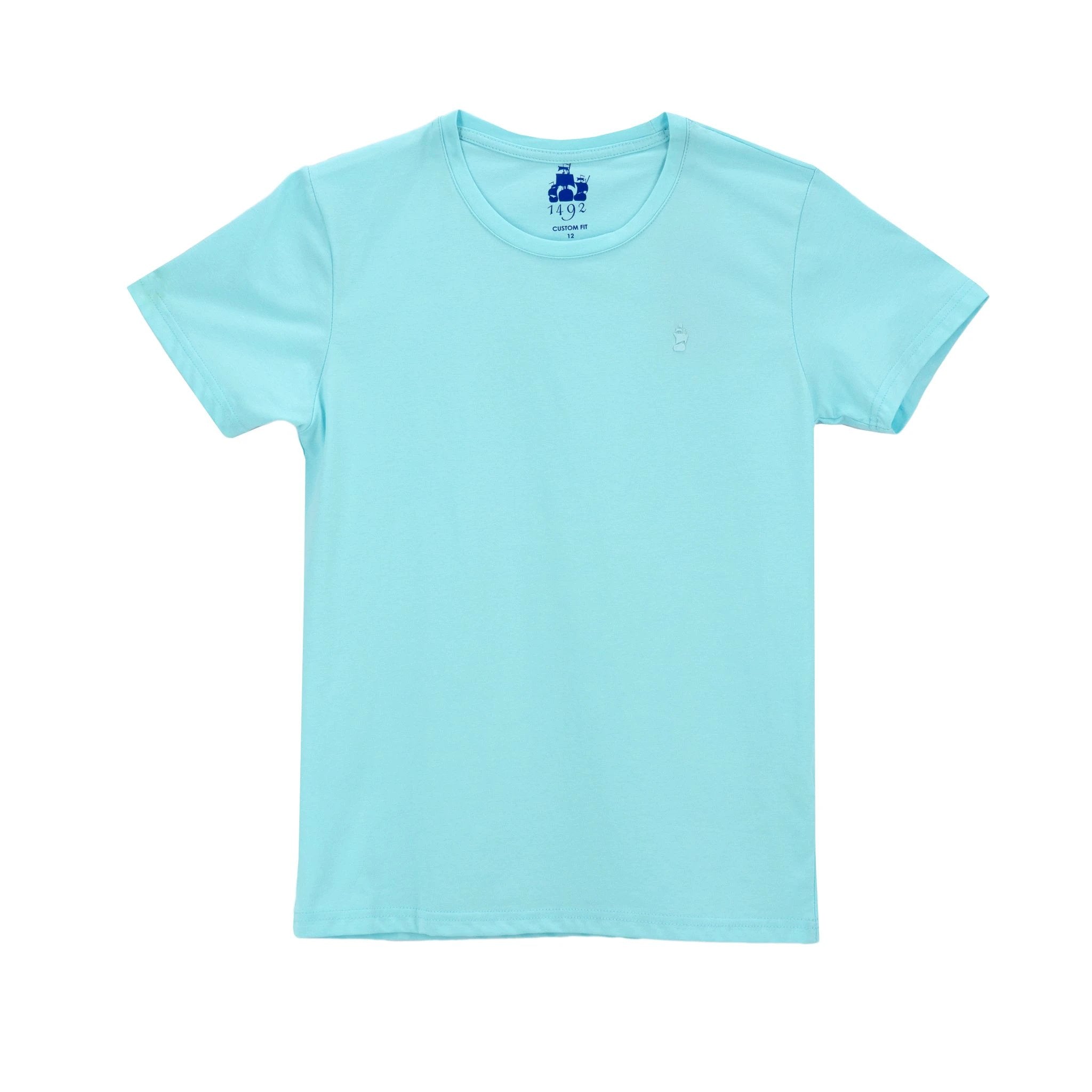 Camiseta 1492 Mangas Cortas Lisa Para Niños by 1492