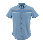Camisa 1492 Mangas Cortas Rayas P/ Caballeros by 1492