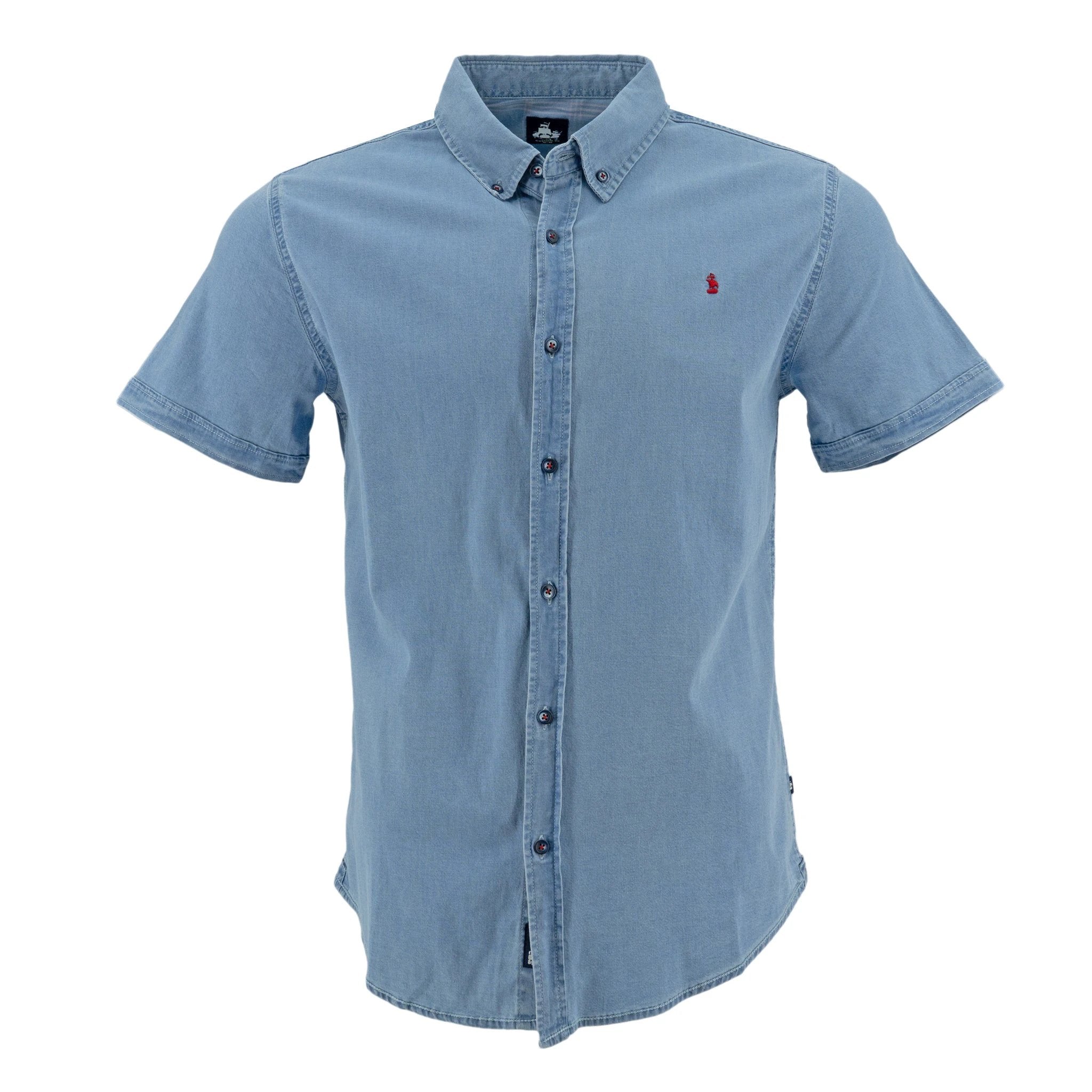 Camisa 1492 Mangas Cortas Lisa P/ Caballeros by 1492