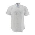 Camisa 1492 Mangas Cortas Lisa 2 Bolsillos Para Caballeros by 1492