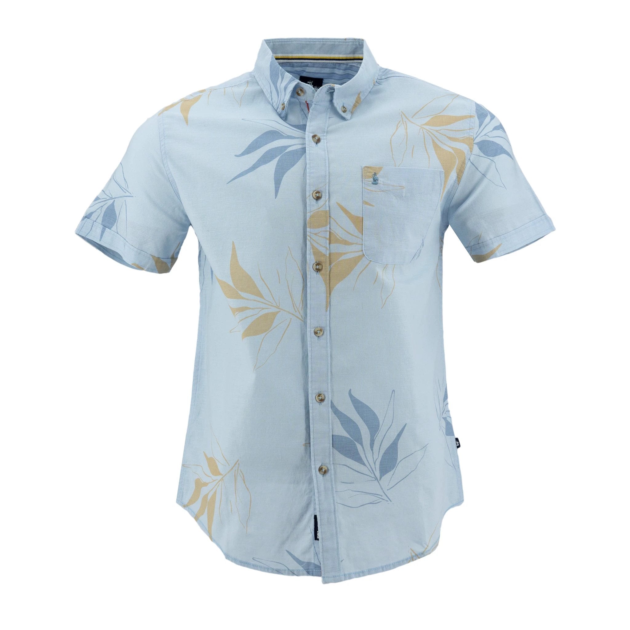 Camisa 1492 Mangas Cortas Estampada P/ Caballeros by 1492