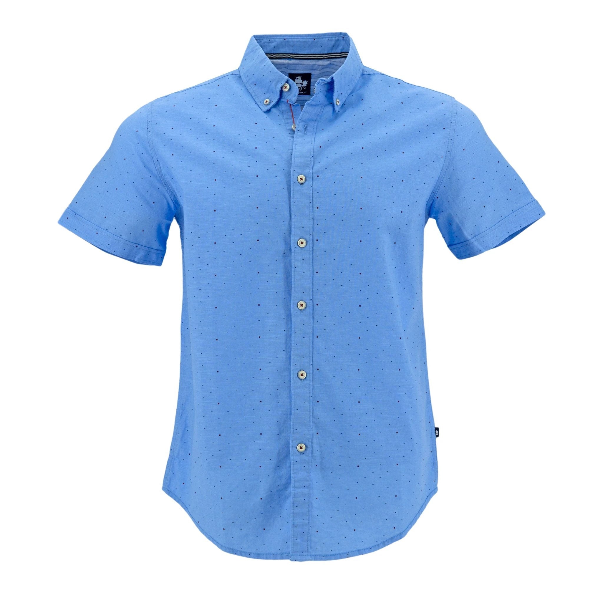 Camisa 1492 Mangas Cortas Estampada P/ Caballeros by 1492