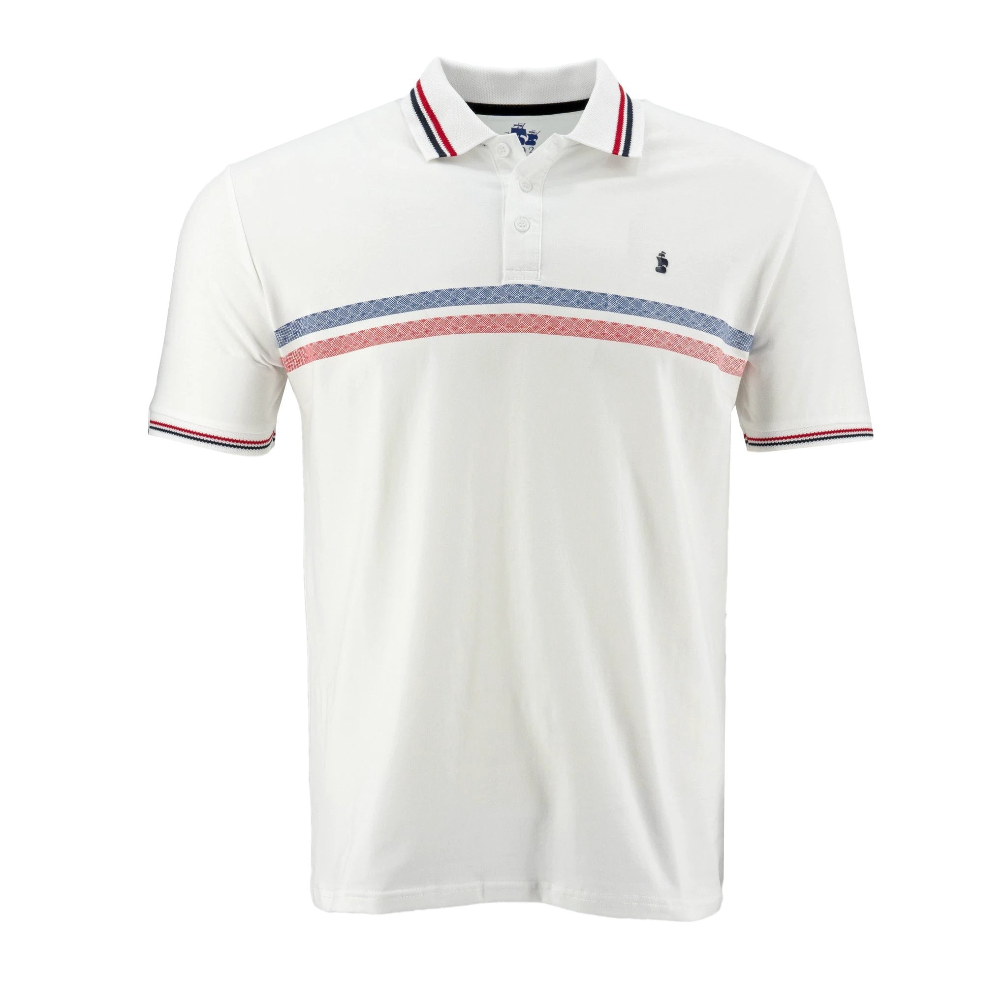 Poloshirt 1492 Mangas Cortas Rayas Para Caballeros by 1492