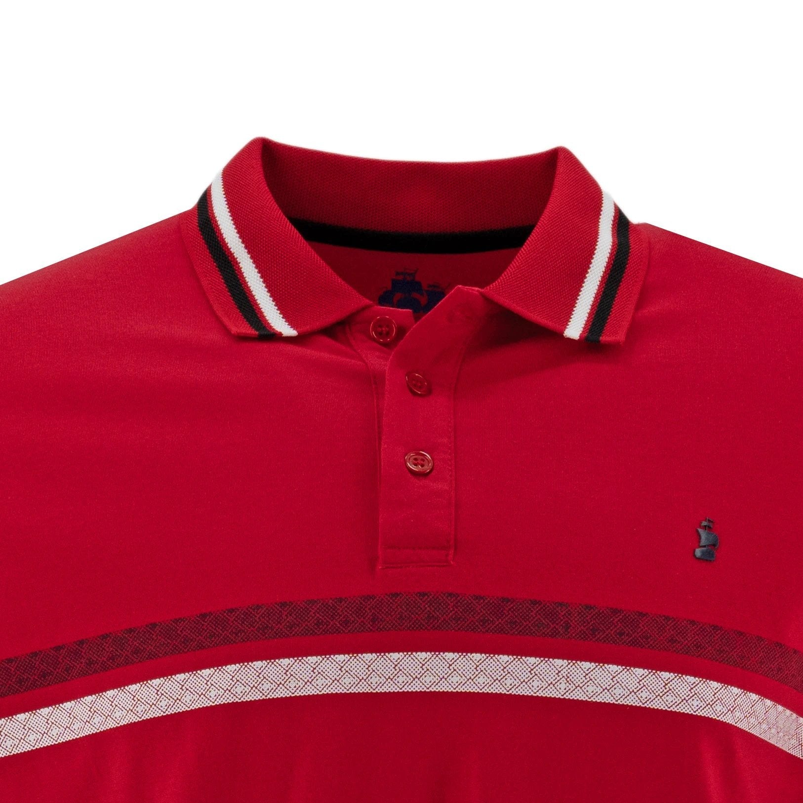Poloshirt 1492 Mangas Cortas Rayas Para Caballeros by 1492