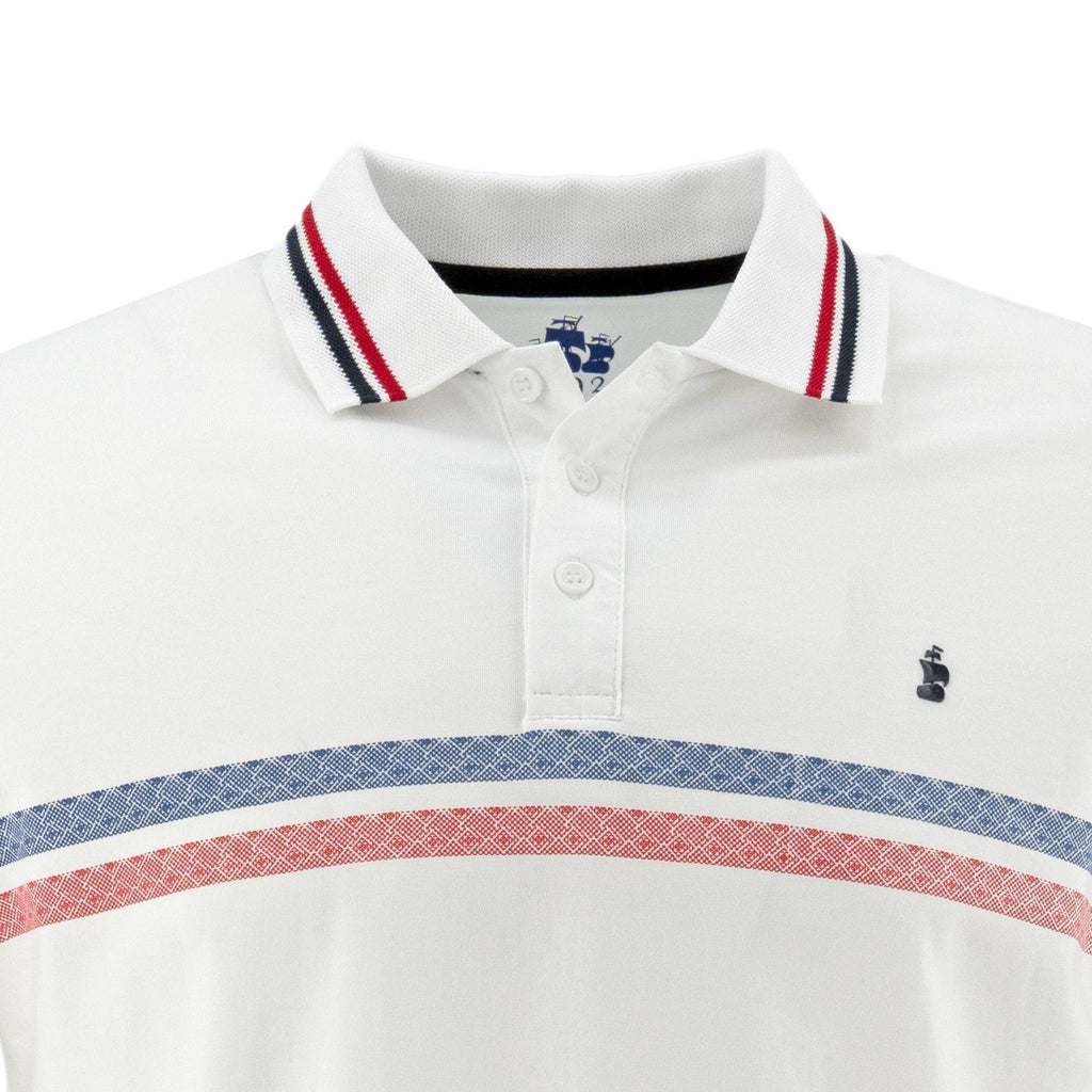 Poloshirt 1492 Mangas Cortas Rayas Para Caballeros by 1492