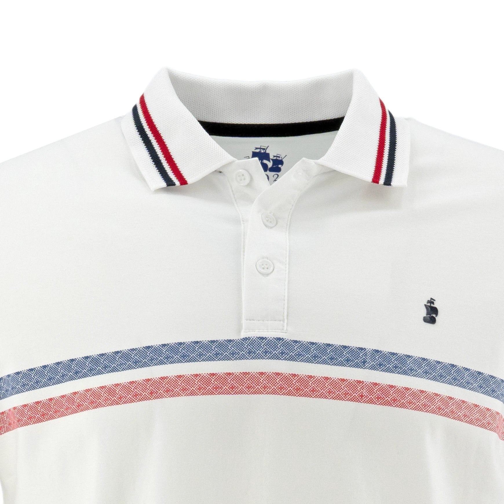 Poloshirt 1492 Mangas Cortas Rayas Para Caballeros by 1492