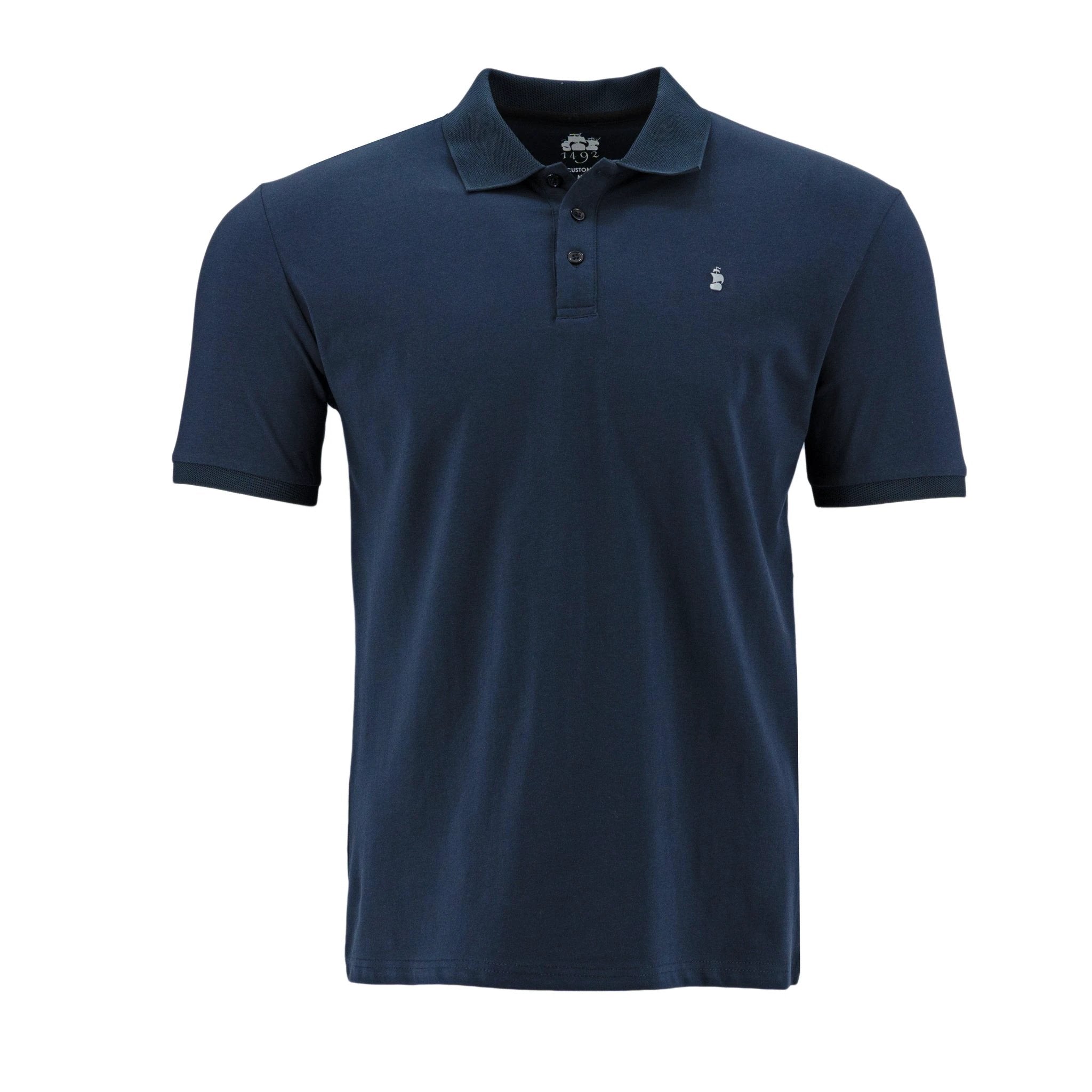 Poloshirt 1492 Mangas Cortas Liso Para Caballeros by 1492
