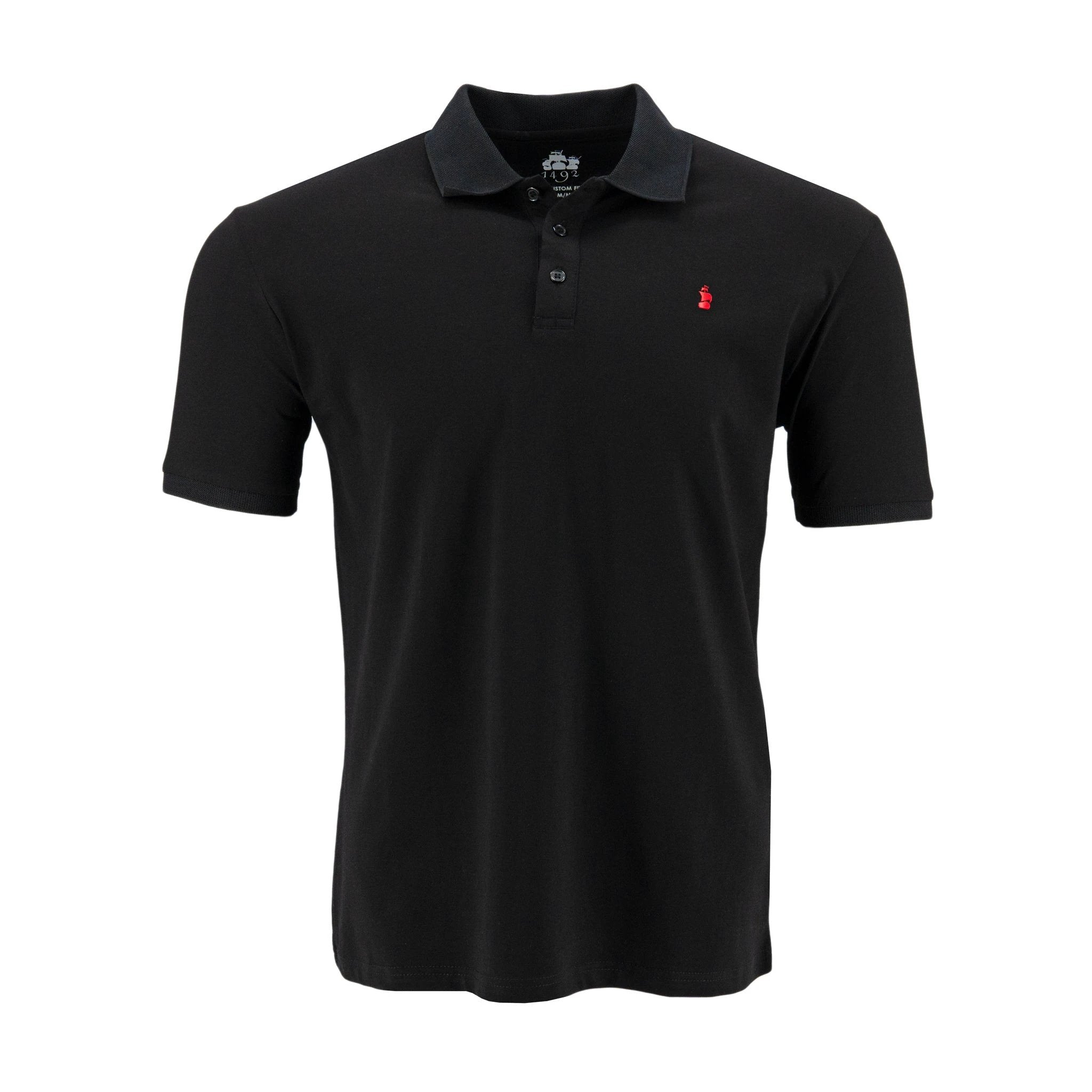 Poloshirt 1492 Mangas Cortas Liso Para Caballeros by 1492