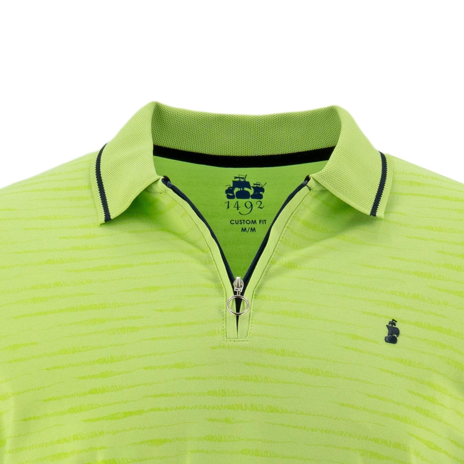 Poloshirt 1492 Mangas Cortas Rayas Para Caballeros by 1492