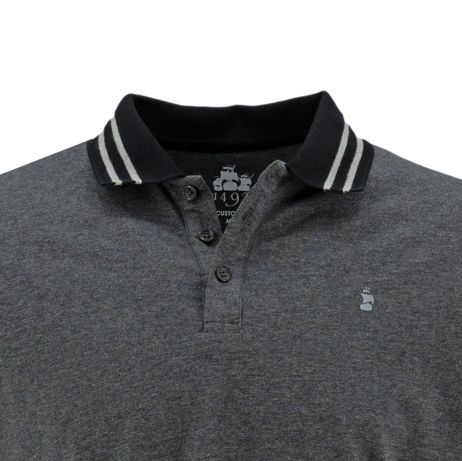 Poloshirt 1492 Mangas Cortas Liso Para Caballeros by 1492