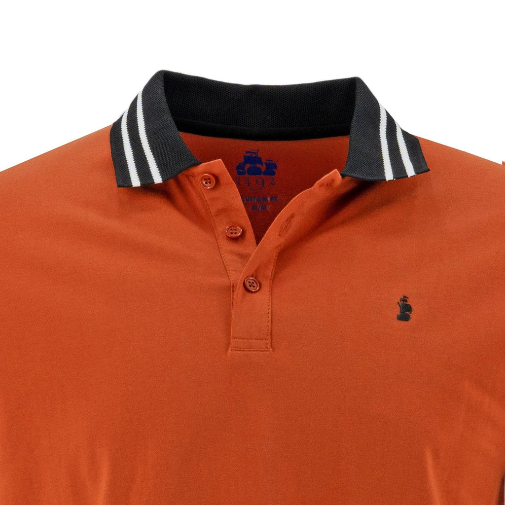 Poloshirt 1492 Mangas Cortas Liso Para Caballeros by 1492
