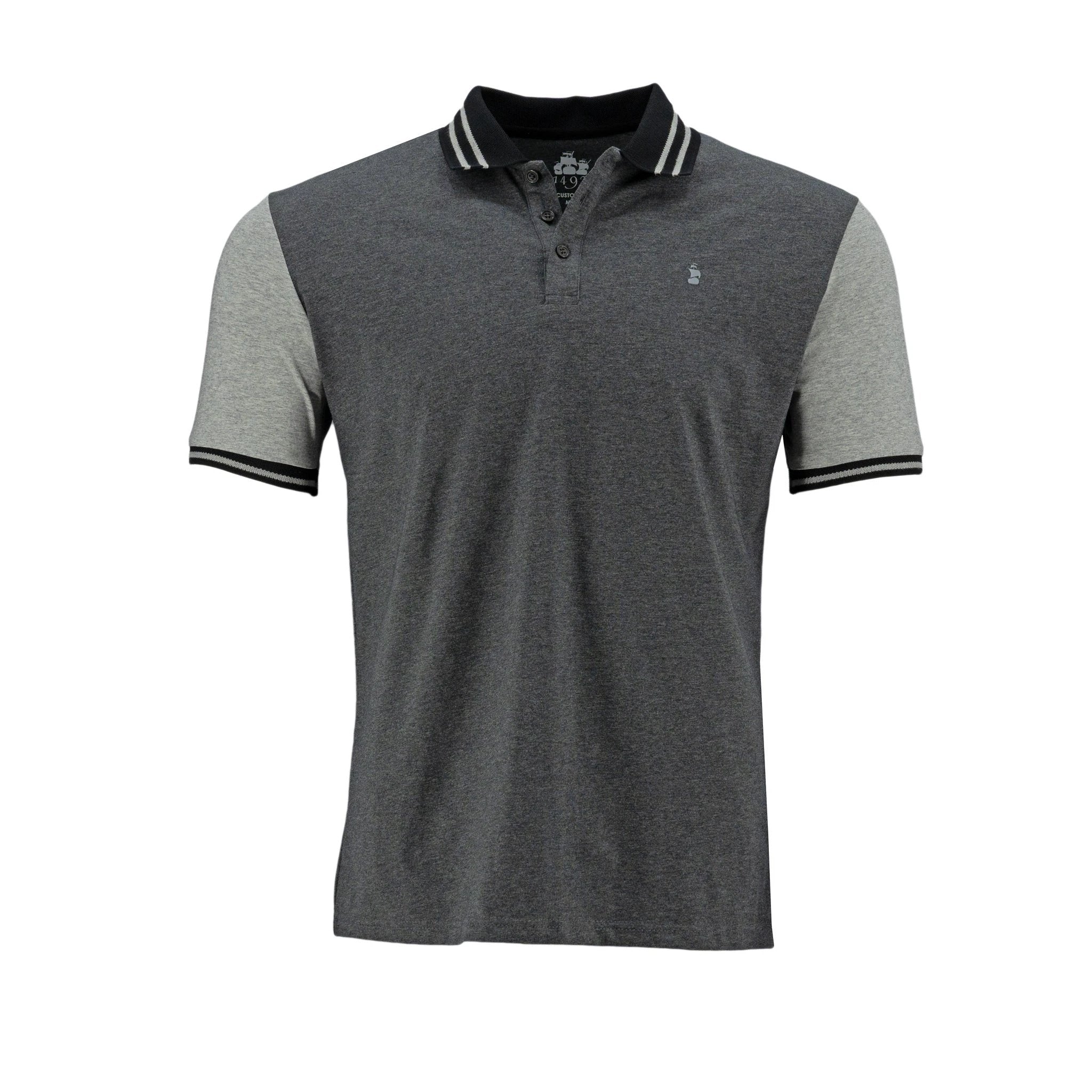 Poloshirt 1492 Mangas Cortas Liso Para Caballeros by 1492