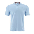 Poloshirt 1492 Mangas Cortas Liso Cuello Chino Para Caballeros by 1492