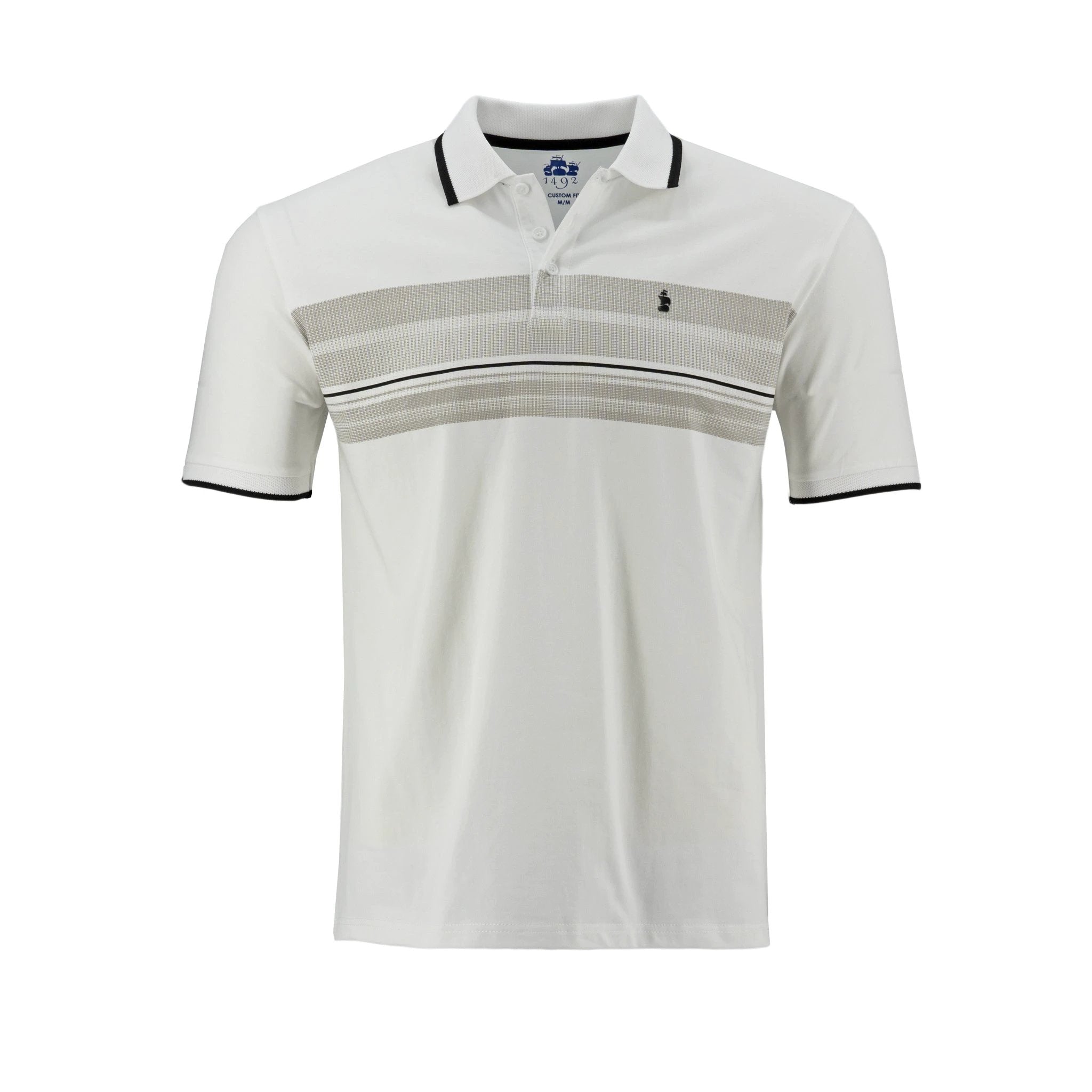 Poloshirt 1492 Mangas Cortas Rayas Para Caballeros by 1492