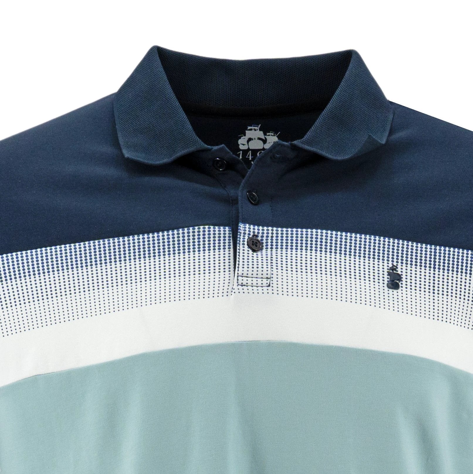Poloshirt 1492 Mangas Cortas Combinado Para Caballeros by 1492