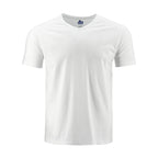 Camiseta 1492 Mangas Cortas Liso Cuello V Para Caballeros by 1492
