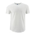 Camiseta 1492 Mangas Cortas Cuello Henley Lisa Para Caballeros by 1492
