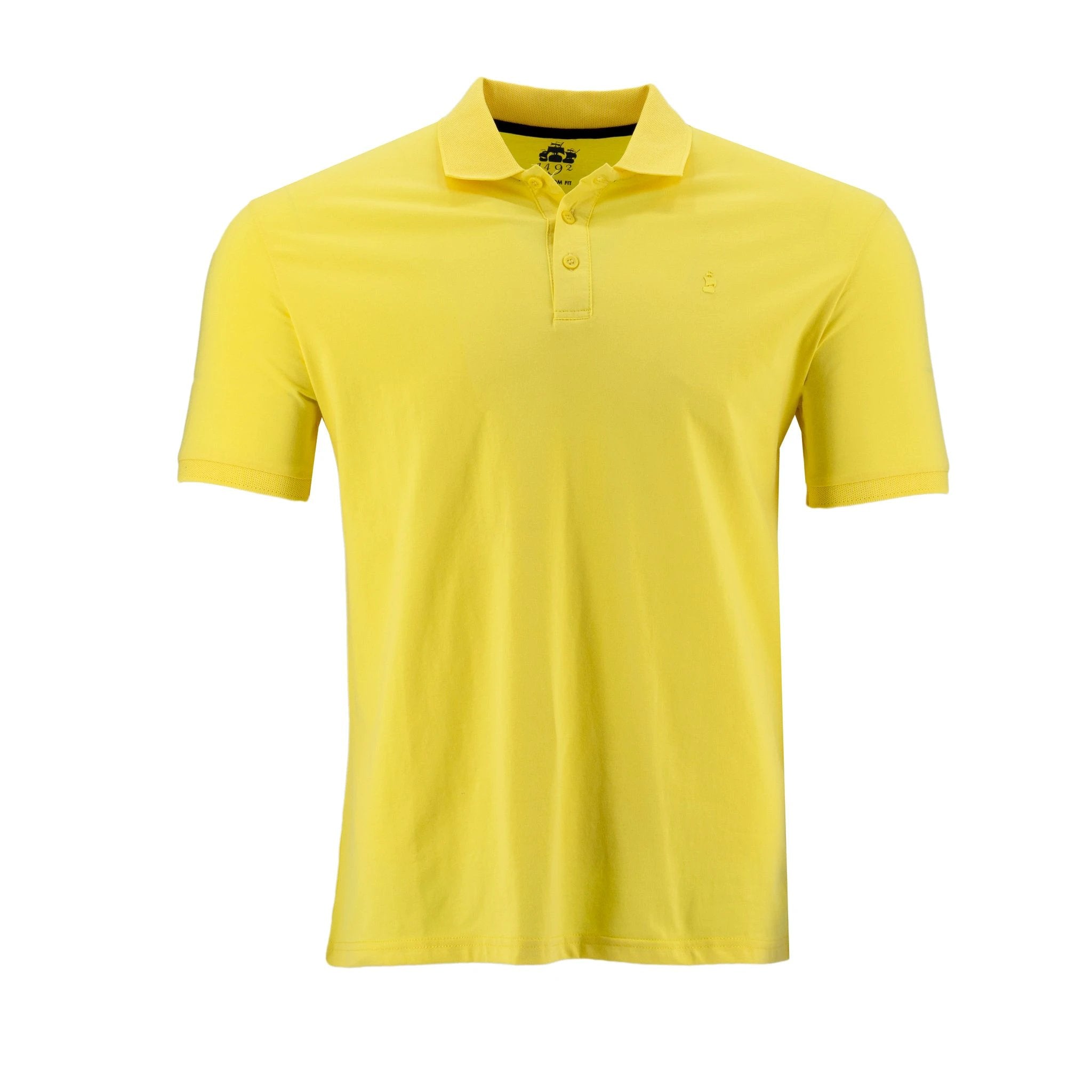 Poloshirt 1492 Mangas Cortas Liso Para Caballeros by 1492