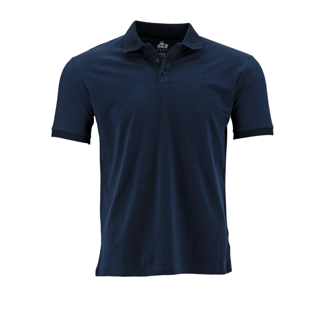 Poloshirt 1492 Mangas Cortas Liso Para Caballeros by 1492