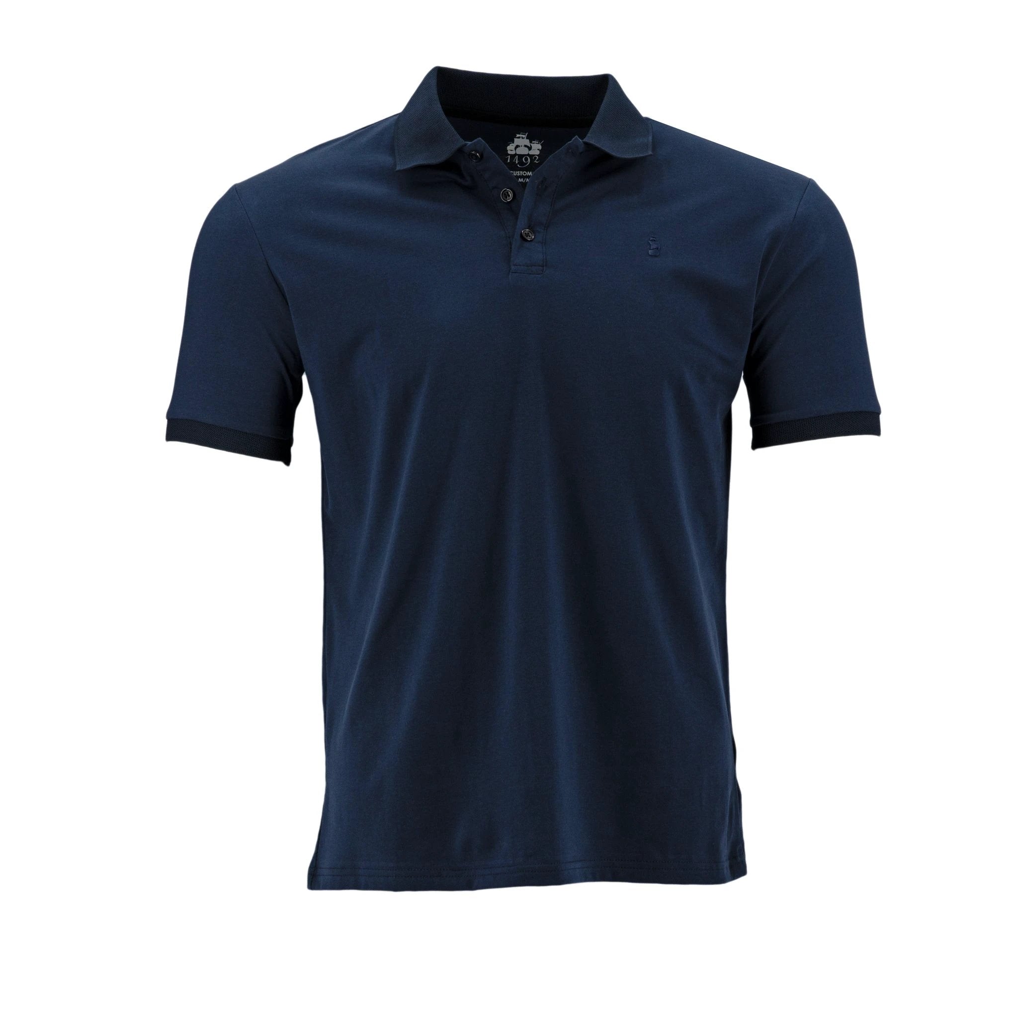 Poloshirt 1492 Mangas Cortas Liso Para Caballeros by 1492
