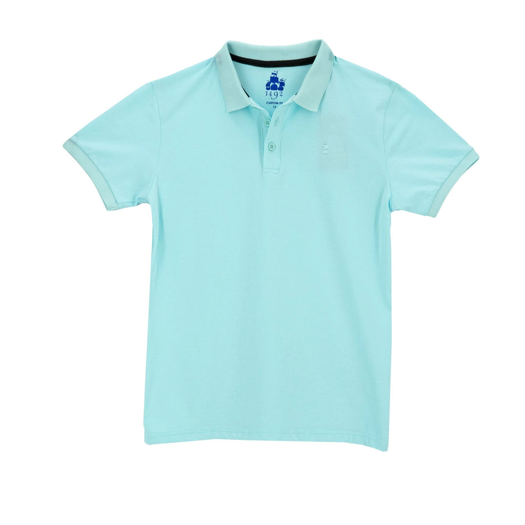 Poloshirt 1492 Mangas Cortas Liso Para Caballeros by 1492