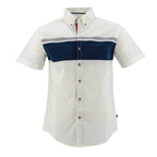 Camisa 1492 Mangas Cortas Rayas P/ Caballeros by 1492