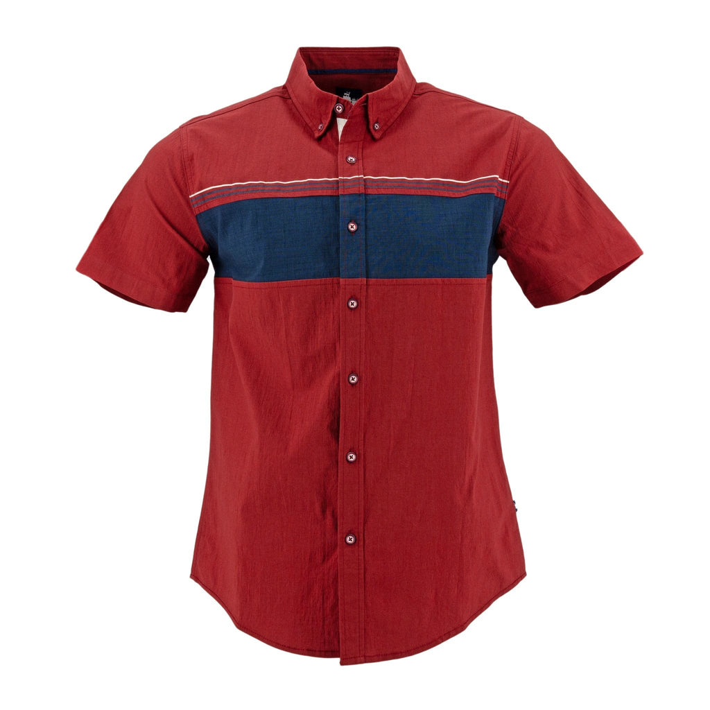 Camisa 1492 Mangas Cortas Rayas P/ Caballeros by 1492