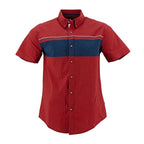 Camisa 1492 Mangas Cortas Rayas P/ Caballeros by 1492