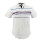 Camisa 1492 Mangas Cortas Rayas P/ Caballeros by 1492