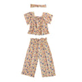 Conjunto Tiny Tots Mangas Cortas Estampado 3 Piezas Para Niñas by Tiny Tots