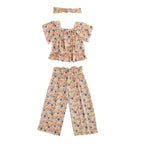 Conjunto Tiny Tots Mangas Cortas Estampado 3 Piezas Para Niñas by Tiny Tots