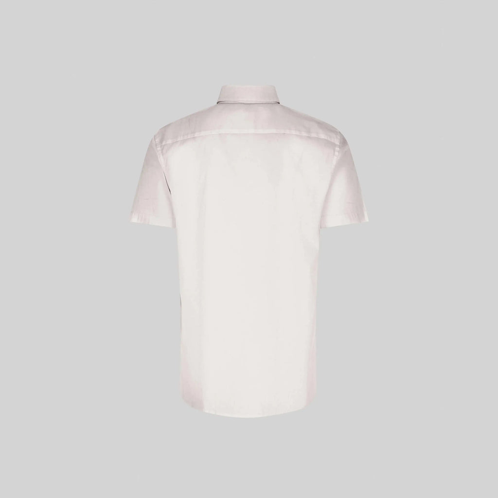 ASTON SHIRT SPORT SHORT SLEEVE MOONBEAM - Monastery