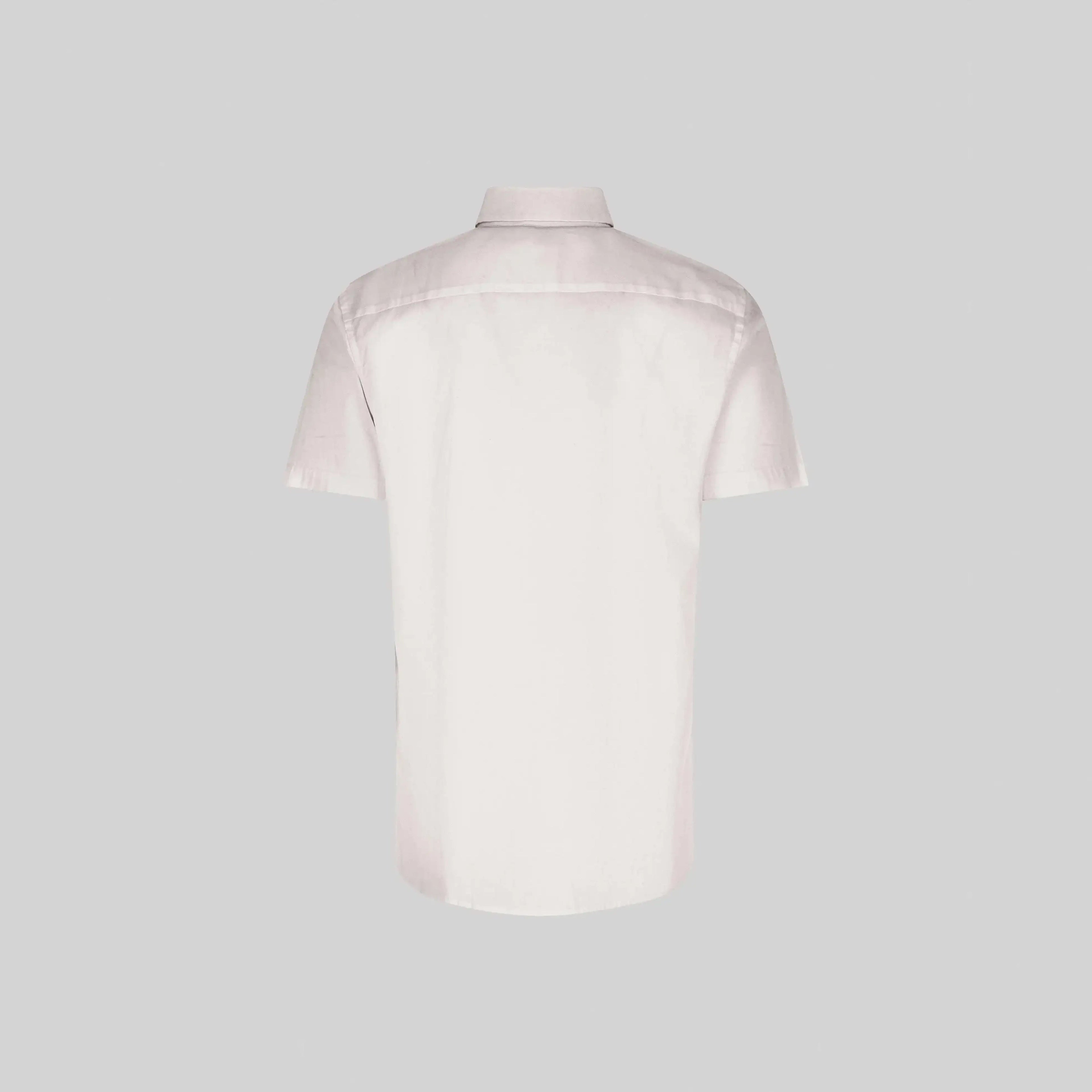 ASTON SHIRT SPORT SHORT SLEEVE MOONBEAM - Monastery