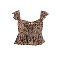 Blusa Madden Girl sin Mangas Estampado para Damas