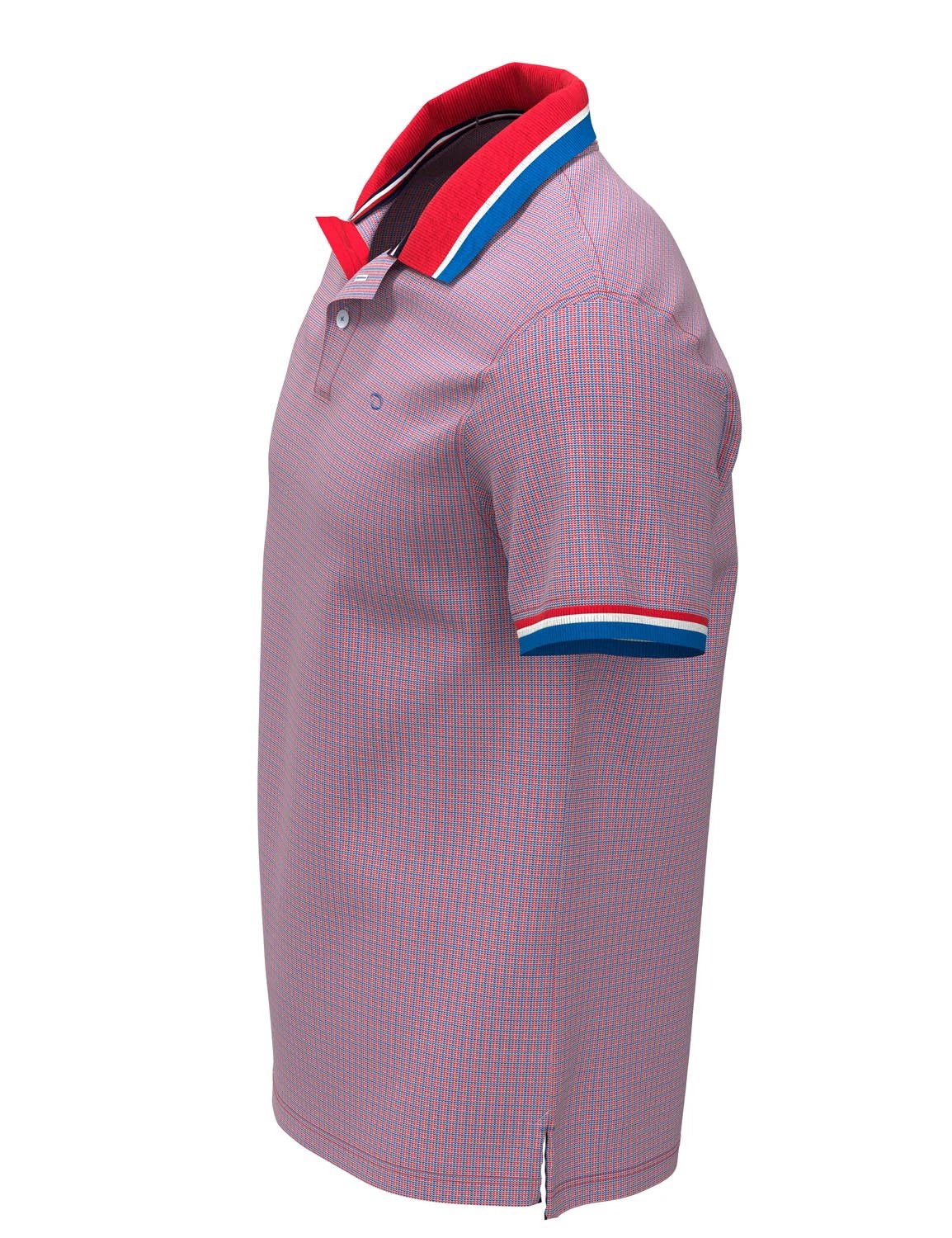 Poloshirt Oscar De La Renta Mangas Cortas Cuadros Para Caballeros by Oscar De La Renta