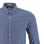 Camisa Oscar De La Renta Mangas Largas Cuadros Brocada Para Caballeros by Oscar De La Renta