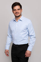 Camisa Oscar de La Renta Mangas Largas Estampada para Caballeros
