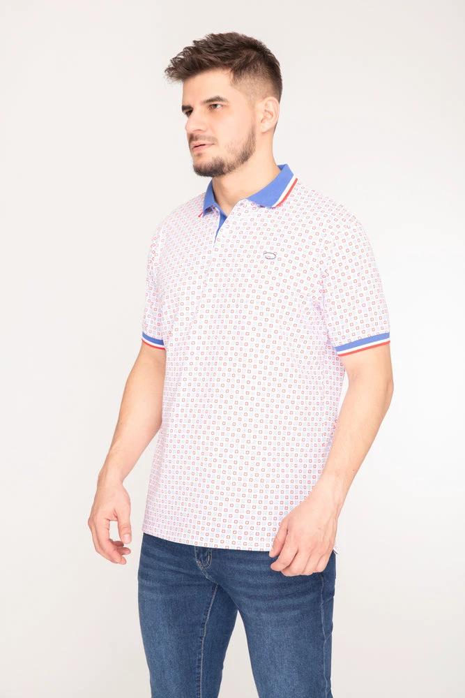 Poloshirt Oscar De La Renta Mangas Cortas Estampado Para Caballeros by Oscar De La Renta