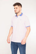 Poloshirt Oscar De La Renta Mangas Cortas Estampado Para Caballeros by Oscar De La Renta