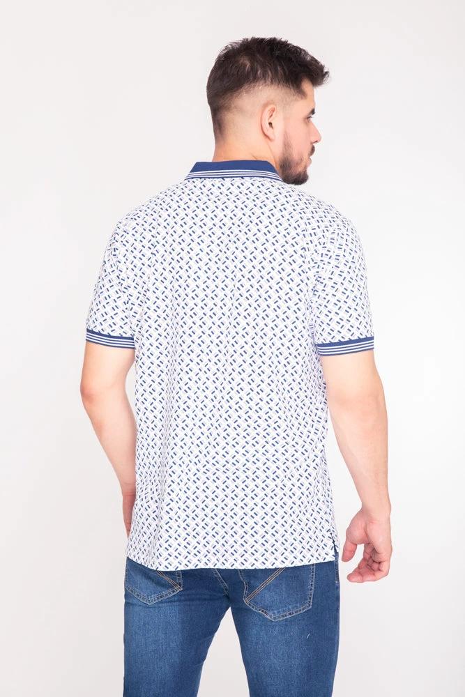 Poloshirt Oscar De La Renta Mangas Cortas Estampado Para Caballeros by Oscar De La Renta