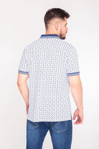 Poloshirt Oscar De La Renta Mangas Cortas Estampado Para Caballeros by Oscar De La Renta