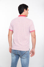 Poloshirt Oscar De La Renta Mangas Cortas Estampado Para Caballeros by Oscar De La Renta