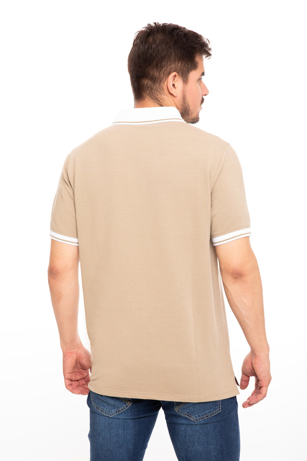 Poloshirt Oscar de La Renta Mangas Cortas Liso para Caballeros